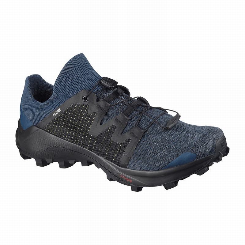 Salomon CROSS W /PRO Zapatillas Trail Running Mujer - Azul Marino / Negras - Colombia (26583-HZAX)